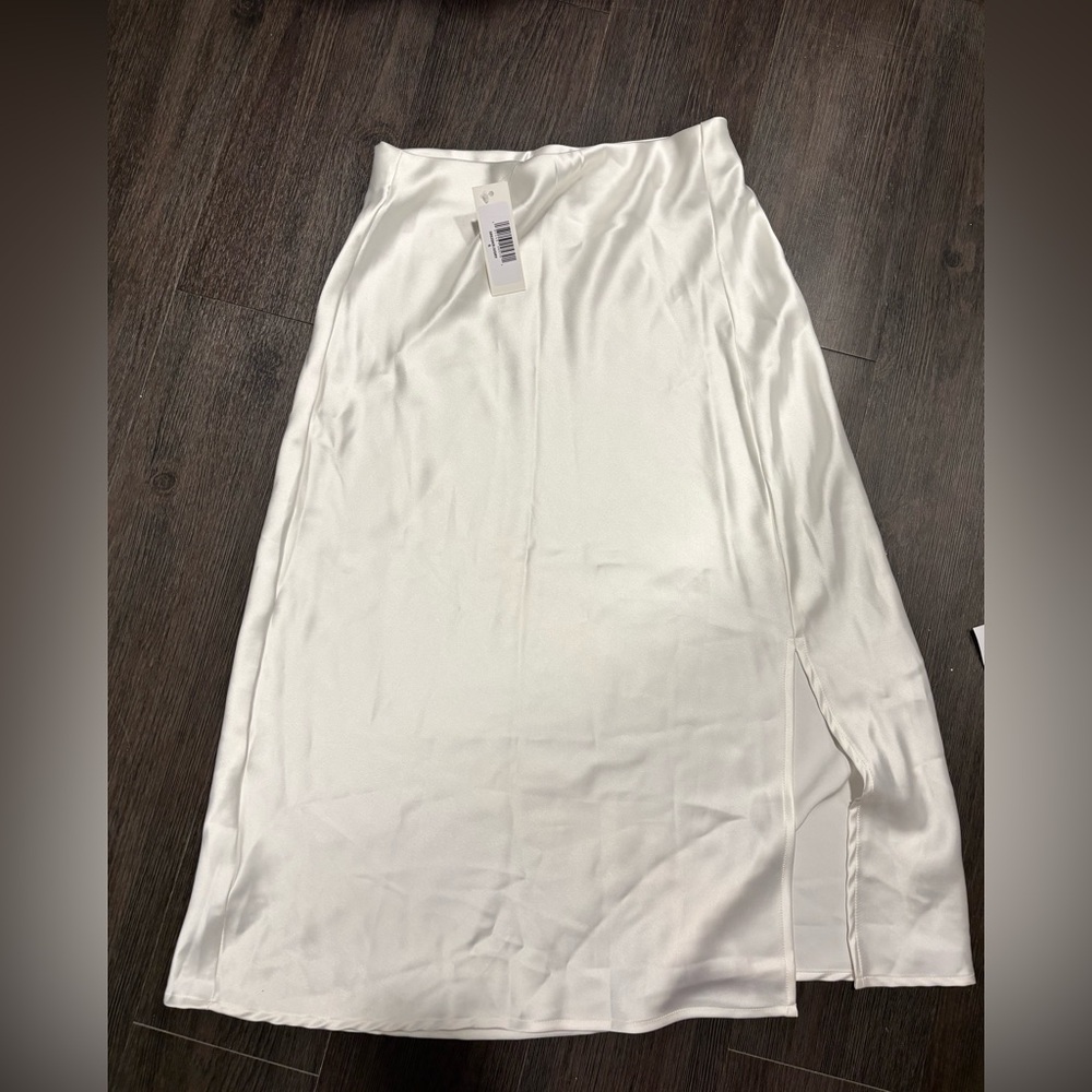 Ivory maxi skirt
